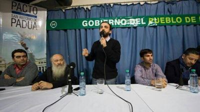 El Movimiento Evita suscribi� el Pacto de San Antonio de Padua