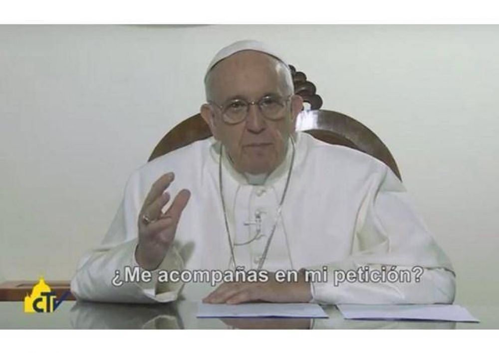 Video del Papa con la intenci�n del mes de julio de 2016