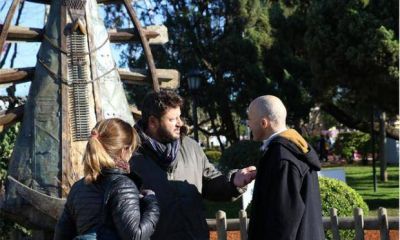 La Virgen de Luj�n de Alejandro Marmo se exhibe en la Plaza 12 de octubre