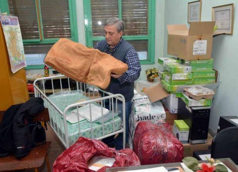 Villa Mercedes: donaron al Hospital casi 80 mil pesos en ropa de cama