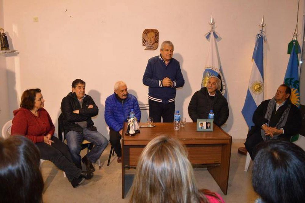 Tati Meckievi inaugur nuevo local partidario con la presencia del Pato Galmarini