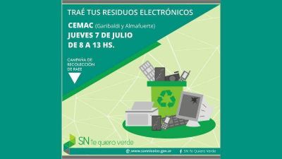 Campa�a de recolecci�n de residuos electr�nicos
