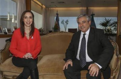 El intendente de General Villegas, Eduardo Campana, se reuni� con la gobernadora Vidal