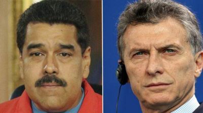 Presi�n y dilaciones, las armas de Macri contra Maduro