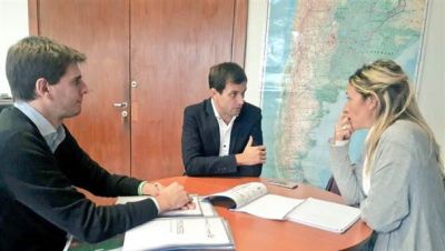 El intendente present� tres proyectos ambientales en el Ministerio de Ambiente