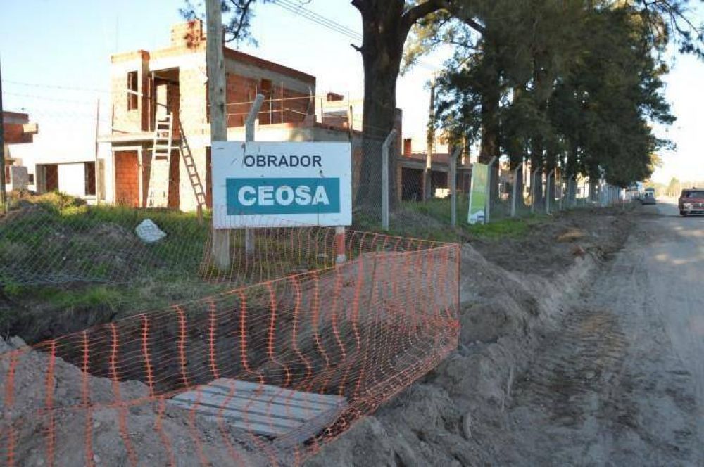 PROCREAR: Avanzan los trabajos en la instalaci�n de los servicios de infraestructura