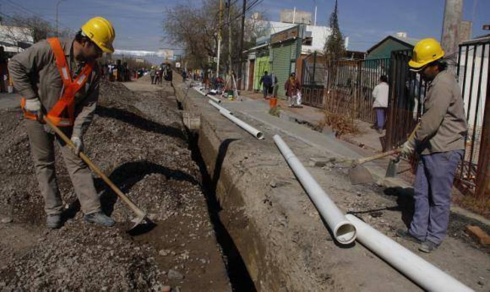 Cr�ditos por $90 millones para la conexi�n a cloacas