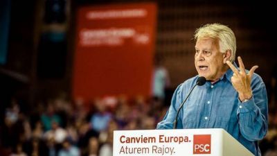 Felipe Gonz�lez llama al socialismo a negociar con Rajoy