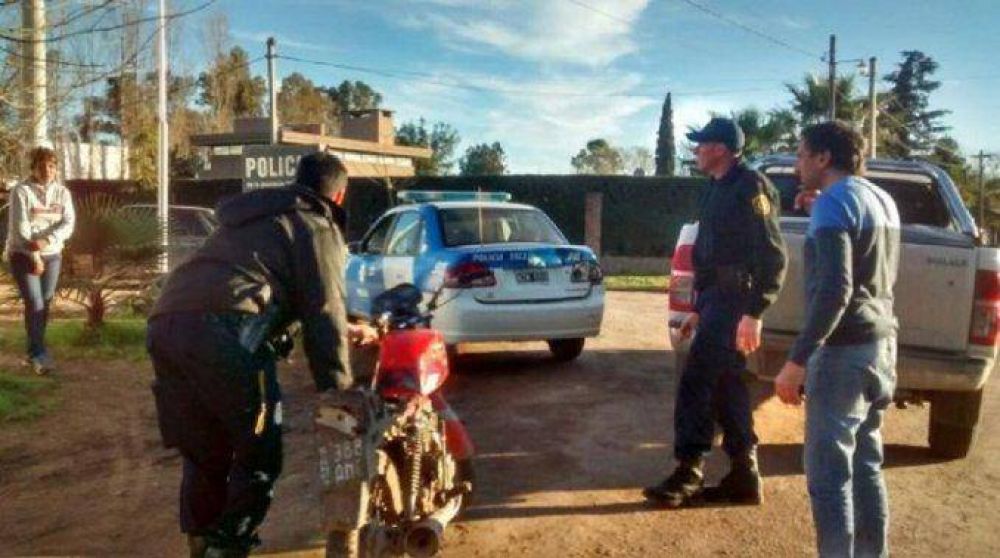 Intendente h�roe: persigui� con su auto a dos ladrones y los atrap�