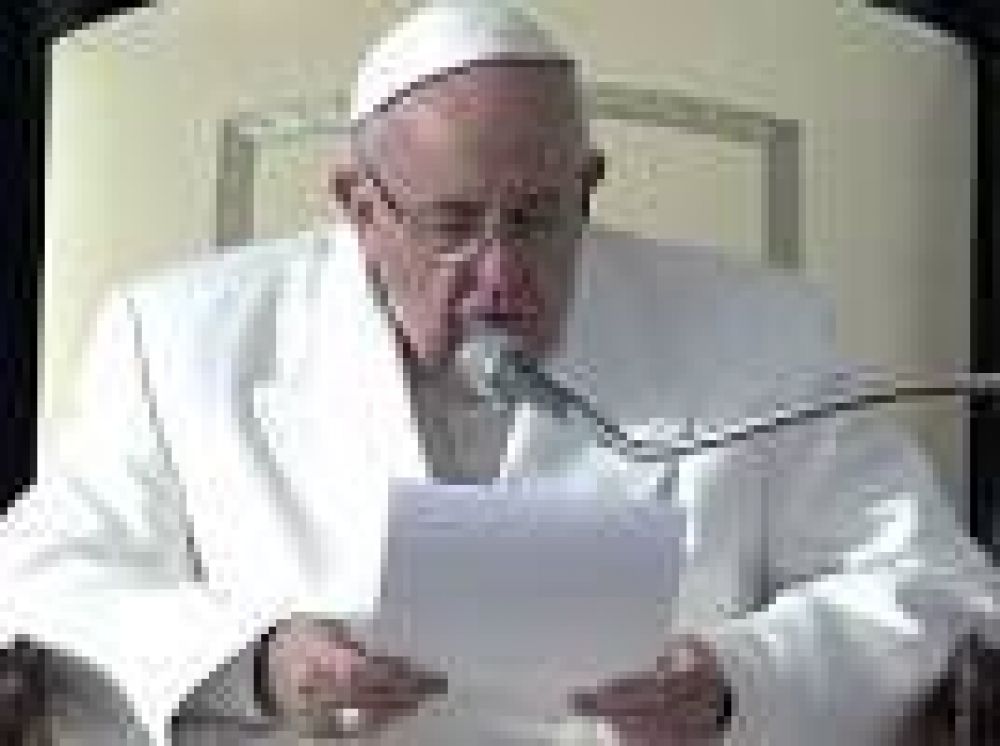 Carta del Papa por los 200 aos: A la Madre Patria no se la puede vender