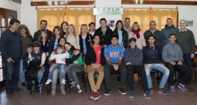 AEFIP entregó subsidios a deportistas de Mar del Plata y la zona