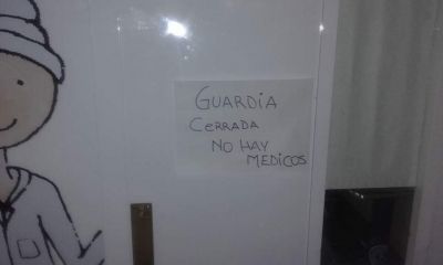 Hospital: otra vez sin Guardia Pedi�trica