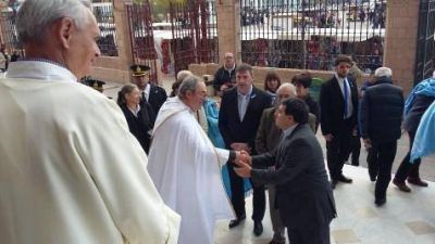 El Tedeum tuvo lugar en la Bas�lica Nuestra Se�ora de Luj�n