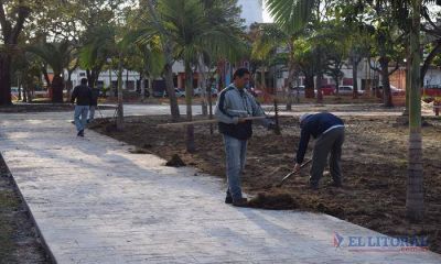 La Municipalidad tambi�n avanza en la recuperaci�n de los peque�os espacios verdes