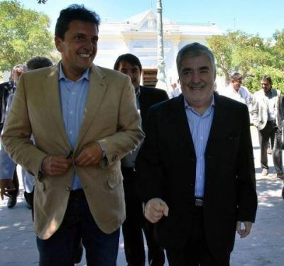 Massa desembarca nuevamente en Chubut