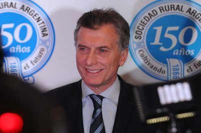 Macri en la Sociedad Rural: 