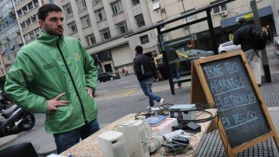 Comenz� la campa�a de reciclaje de aparatos electr�nicos