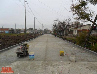 Molina: Los resultados del plan de pavimentaci�n ya empiezan a verse