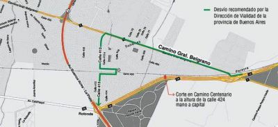 Demoran rehabilitaci�n del camino Centenario
