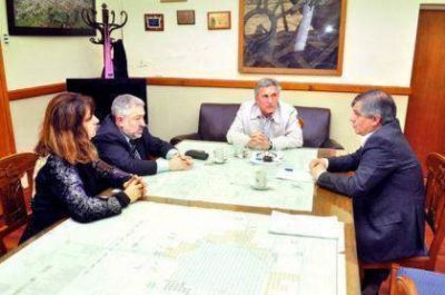 El intendente se reuni� con el Juez Giacoia y el Defensor Mahiques