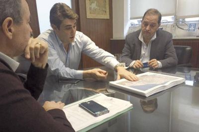 Linares gestion� ante Naci�n el avance de obras de envergadura para la ciudad