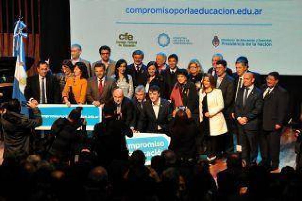 Chaco se unió al Pacto de Compromiso por la Educación