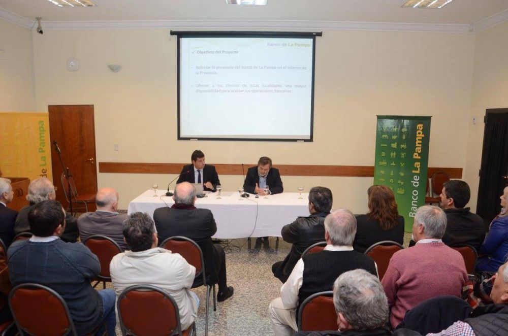 El Banco de La Pampa ampl�a la red de cajeros autom�ticos