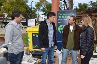 San Isidro: Exitosa campa�a de recolecci�n de residuos electr�nicos