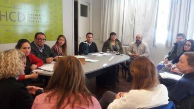HCD: La Comisi�n de Salud se reuni� con funcionarios Municipales