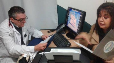 Berta Arenas se reuni� con representantes del sistema de salud privado de Villa Mercedes