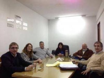 Directivos de CECOIN con representantes de Enargas y Oceba por el aumento de las tarifas