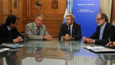 El ministro Frigerio recibi� a Schiaretti y al nuevo intendente de R�o Cuarto