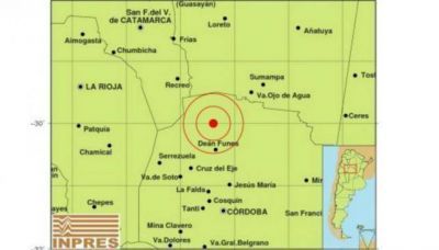 Temblor en el norte de C�rdoba