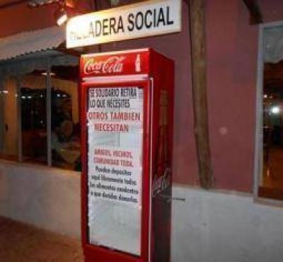 La �heladera social� no da abasto y piden solidaridad