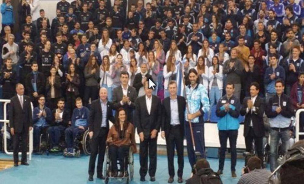 El ex Campe�n Ol�mpico en pos del Ministerio de Deportes de la Naci�n 