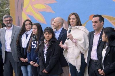 Mar�a Eugenia Vidal present� el programa 