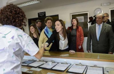 Mar�a Eugenia Vidal, y un mensaje a los intendentes del PJ: 