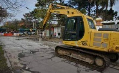 Plan de bacheo en Monte Grande