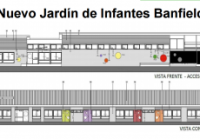 Anunciaron el llamado a licitaci�n para construir el jard�n de Banfield