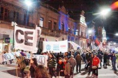 En Chivilcoy tambi�n hubo un fuerte reclamo contra los tarifazos