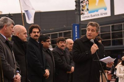�El conflicto con el campo ha terminado�, asegur� Buryaile en la inauguraci�n de la exposici�n Rural