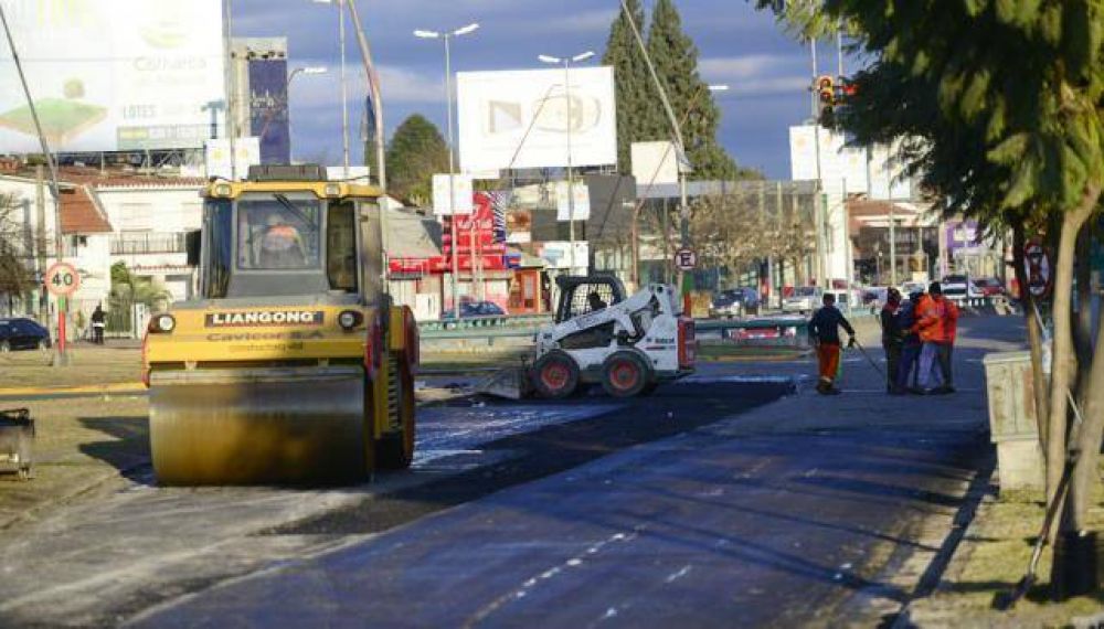 250 cortes en toda la ciudad por obras viales
