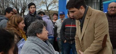 Galli fue al barrio El Progreso y detall� las obras que comenzar�n en el corto plazo