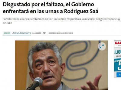 Seg�n el diario La Naci�n, Macri se prepara 