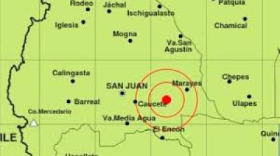Un sismo sacudi� San Juan