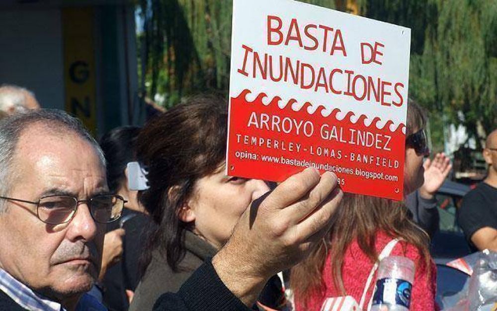 Basta de Inundaciones pide respuestas por el estado de obras