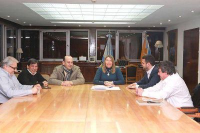 Bertone y Vuoto acordaron agenda de trabajo
