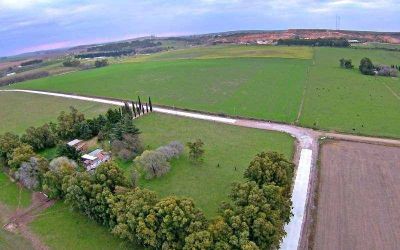 Se pavimentaron dos tercios del camino que une Sierras Bayas y Colonia San Miguel