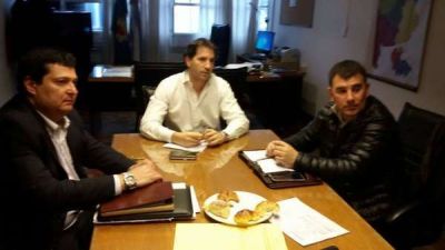 GESTIONES POR LA OBRA DEL PINTOS Y UN PLAN DE VIVIENDAS