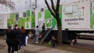 Toda la semana, los hospitales m�viles de ACUMAR estar�n en Castelar Sur